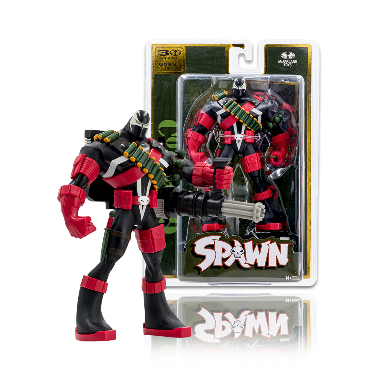 Commando Spawn (Digitally Remastered) 7" Figure McFarlane Toys 30th Anniversary by McFarlane