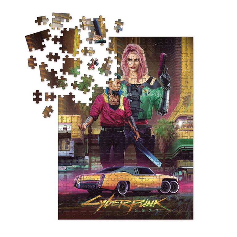 Cyberpunk 2077 Kitsch 1000-Piece Puzzle