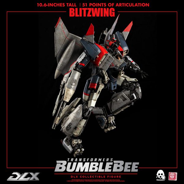 Transformers Bumblebee DLX Blitzwing By Threezero