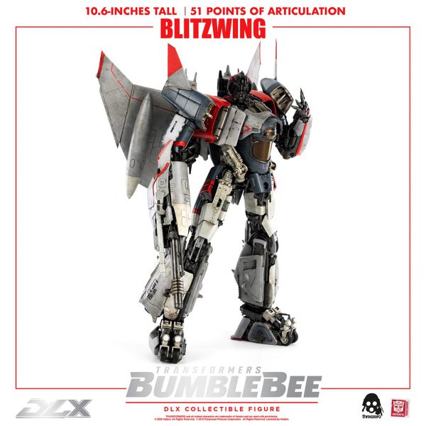 Transformers Bumblebee DLX Blitzwing By Threezero
