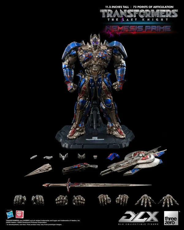 Transformers: The Last Knight Nemesis Prime DLX Action Figure