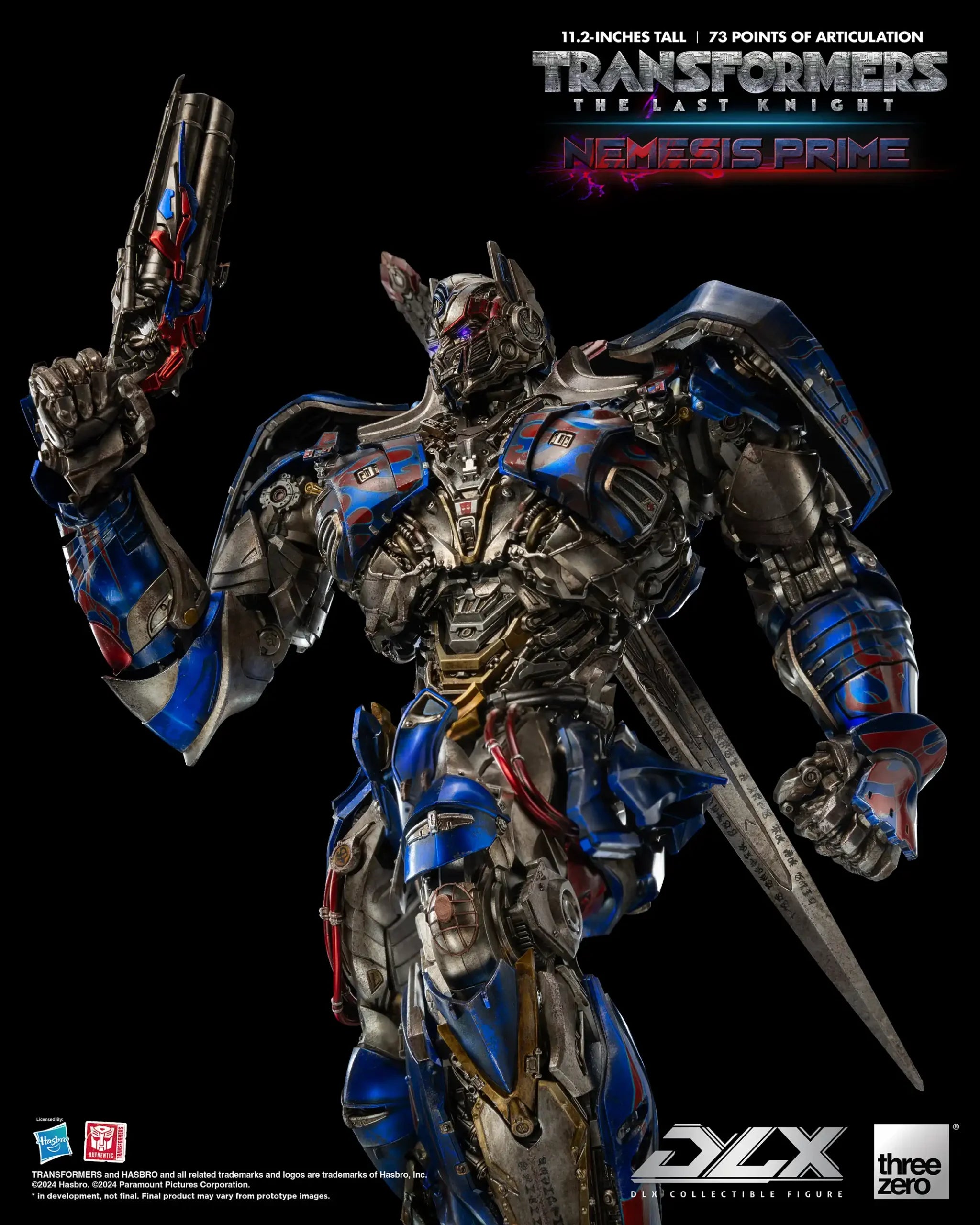 Transformers: The Last Knight Nemesis Prime DLX Action Figure