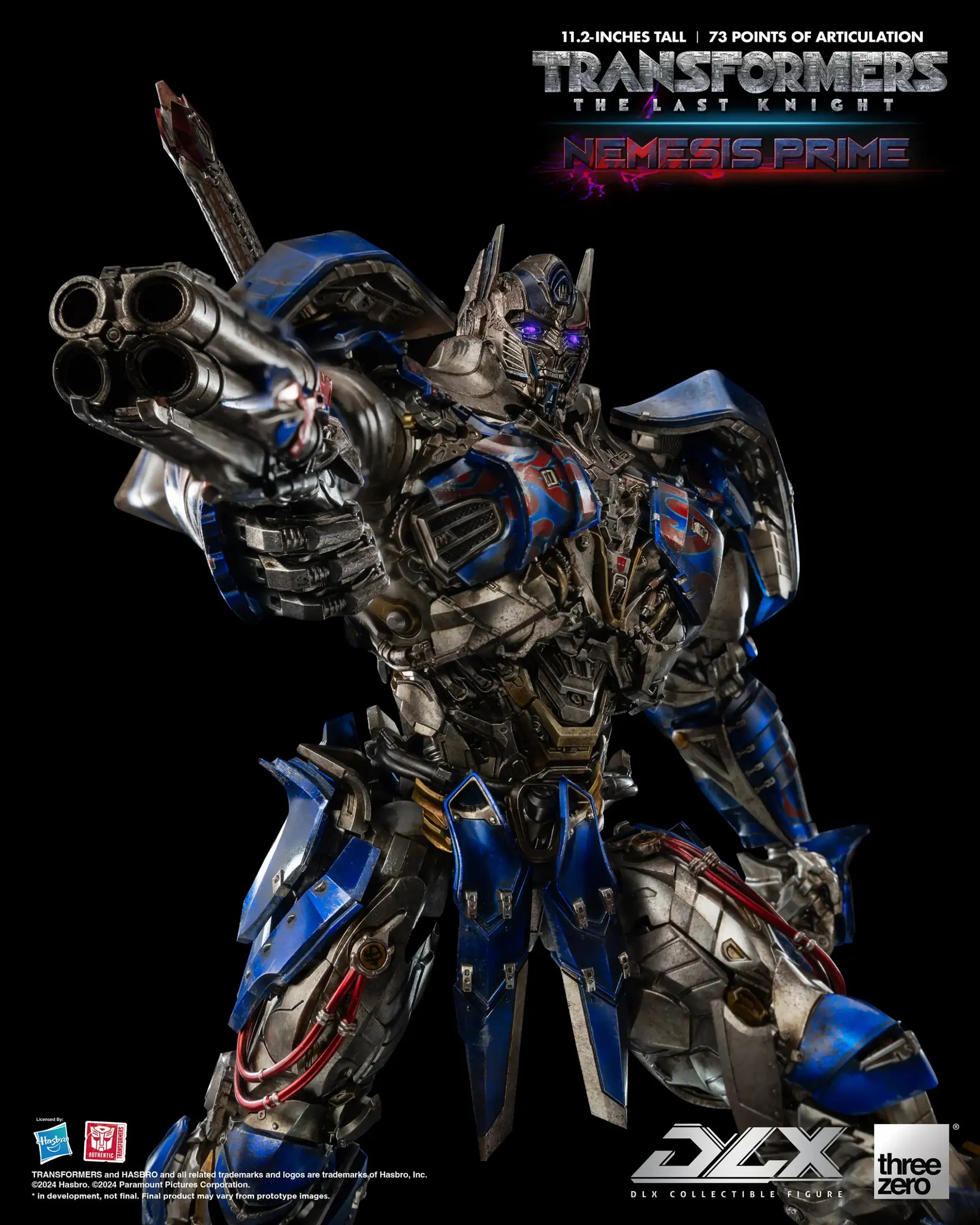 Transformers: The Last Knight Nemesis Prime DLX Action Figure