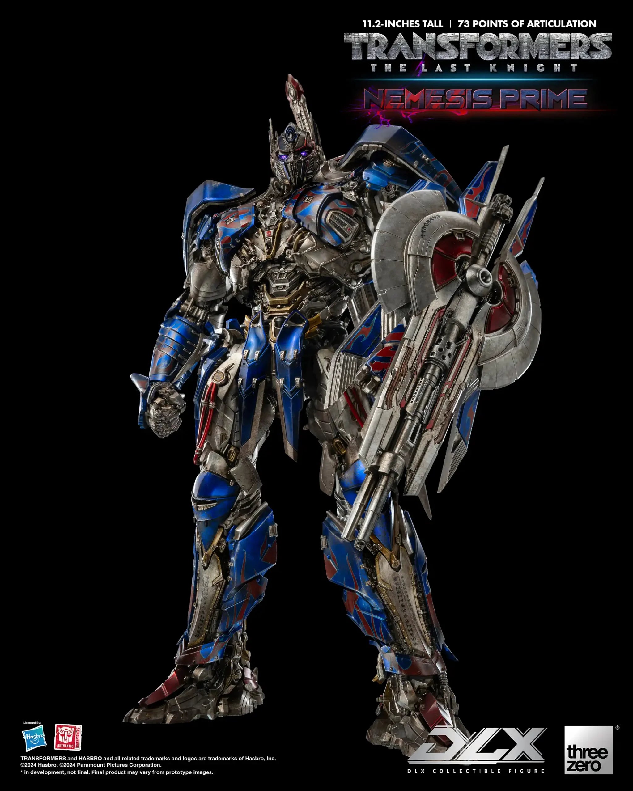 Transformers: The Last Knight Nemesis Prime DLX Action Figure