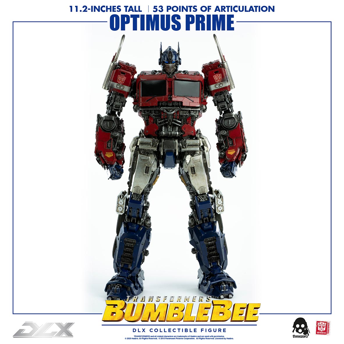 Transformers Bumblebee DLX Optimus Prime by Threezero