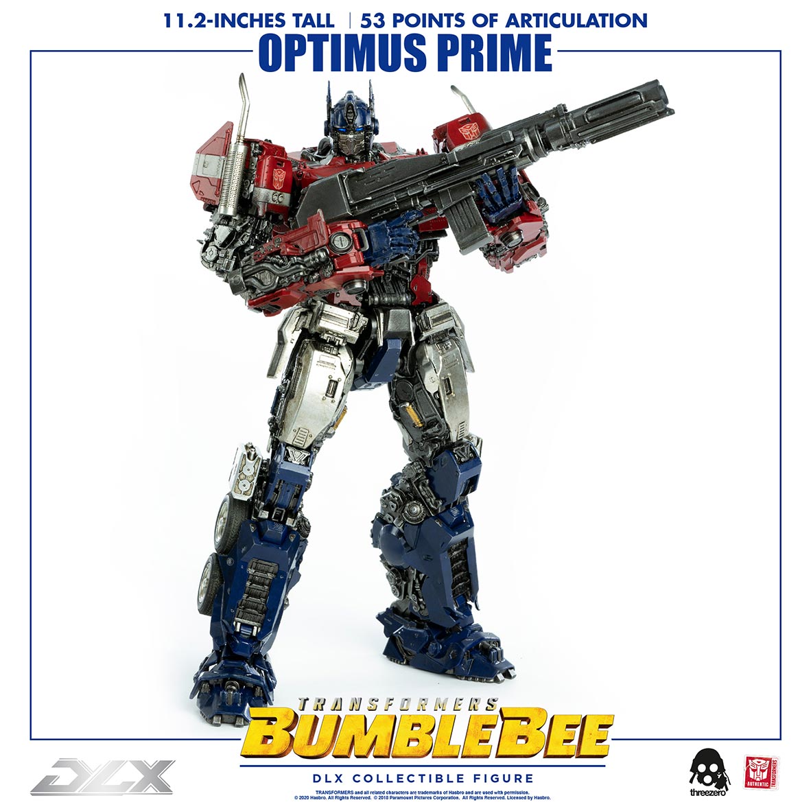 Transformers Bumblebee DLX Optimus Prime by Threezero