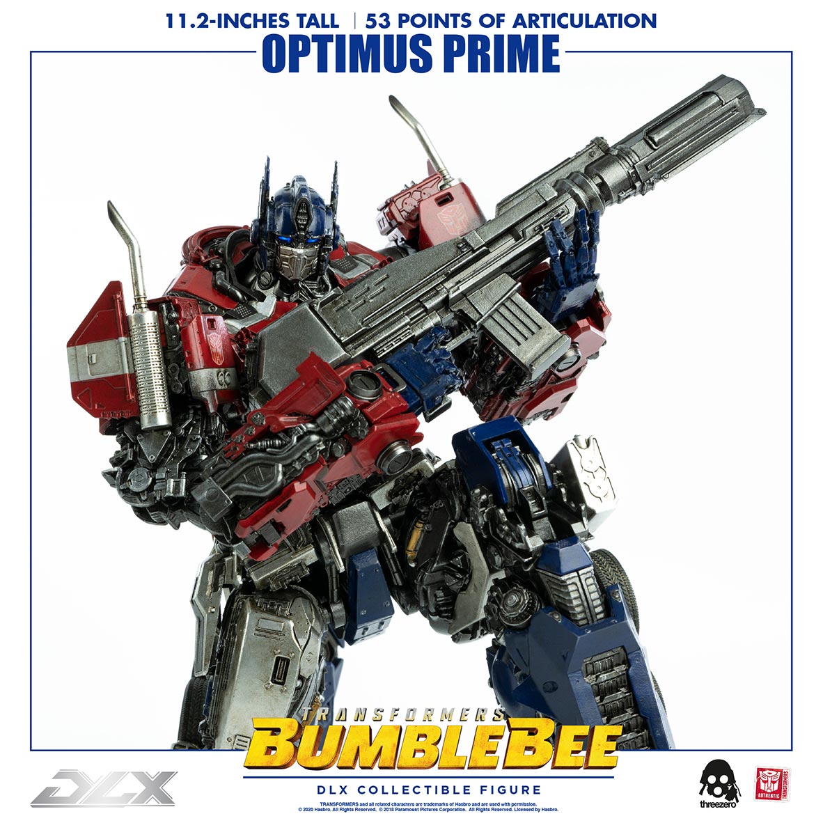 Transformers Bumblebee DLX Optimus Prime by Threezero
