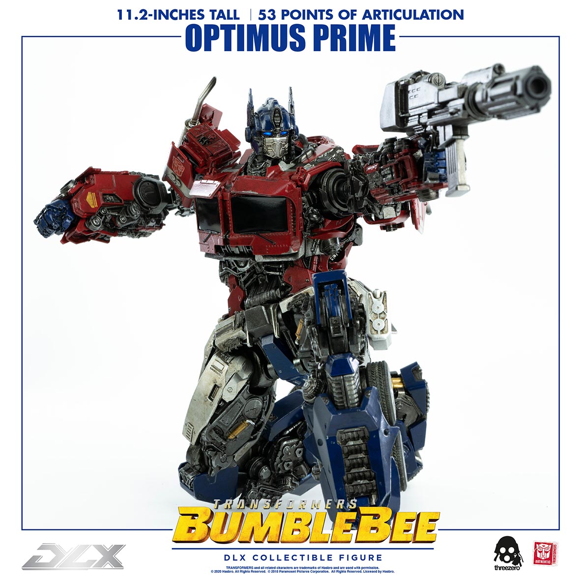 Transformers Bumblebee DLX Optimus Prime by Threezero
