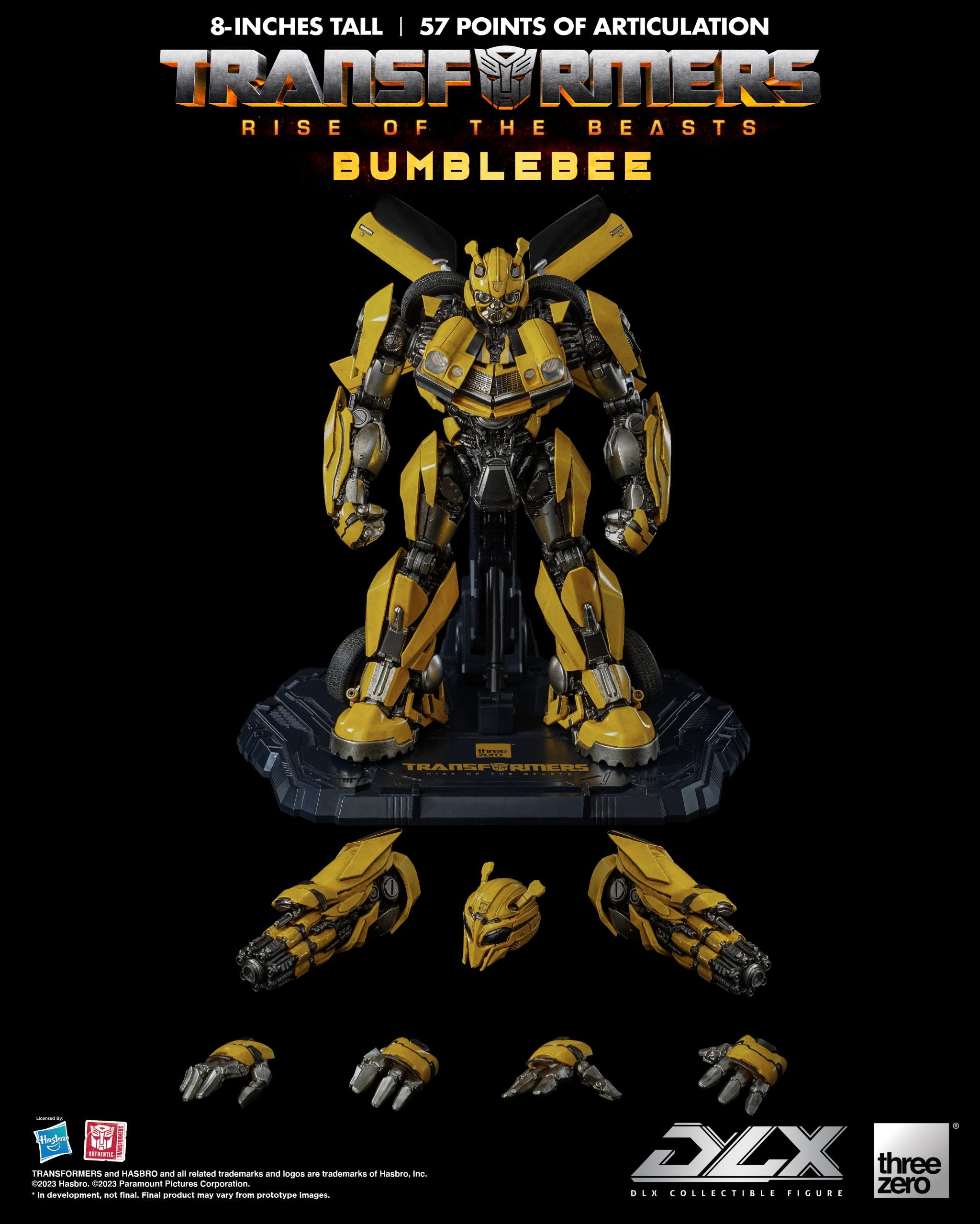 Transformers: Rise of the Beasts DLX Bumblebee By Threezero