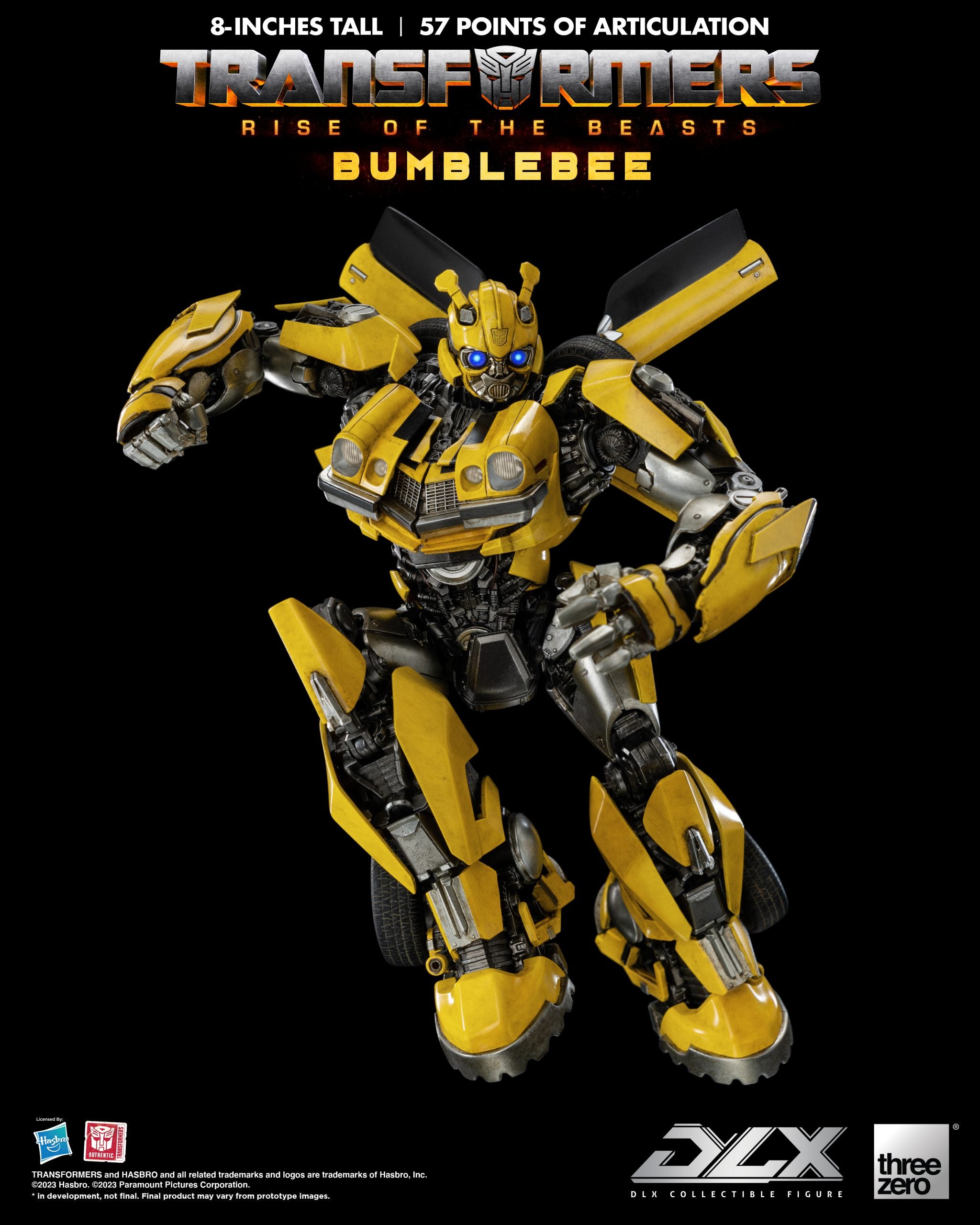 Transformers: Rise of the Beasts DLX Bumblebee By Threezero