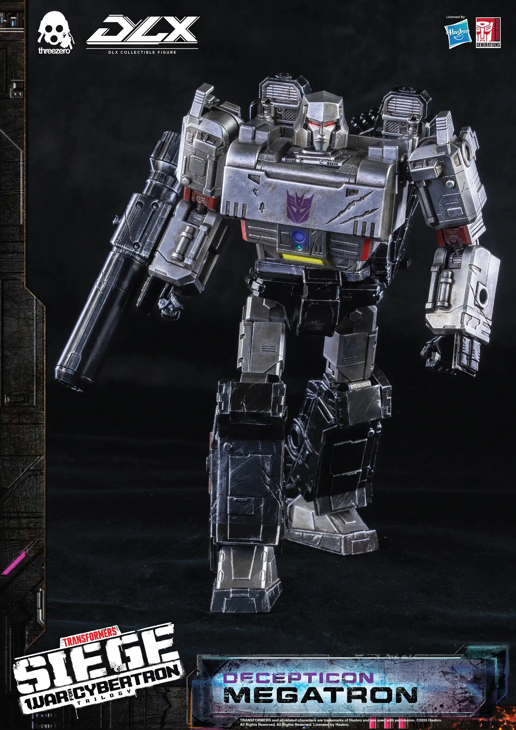 Transformers War for Cybertron Megatron Deluxe Action Figure by ThreeZero