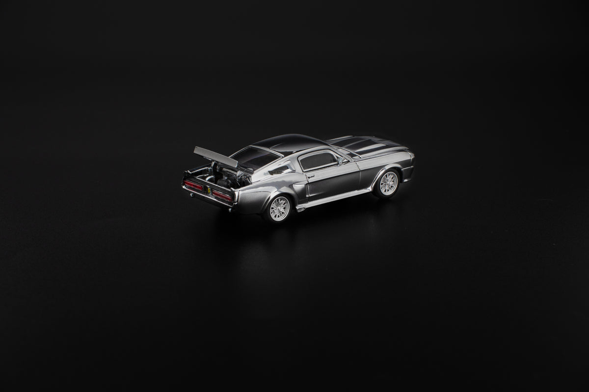 SHELBY MUSTANG GT500 SILVER CHROME PR640312 by Pop Race