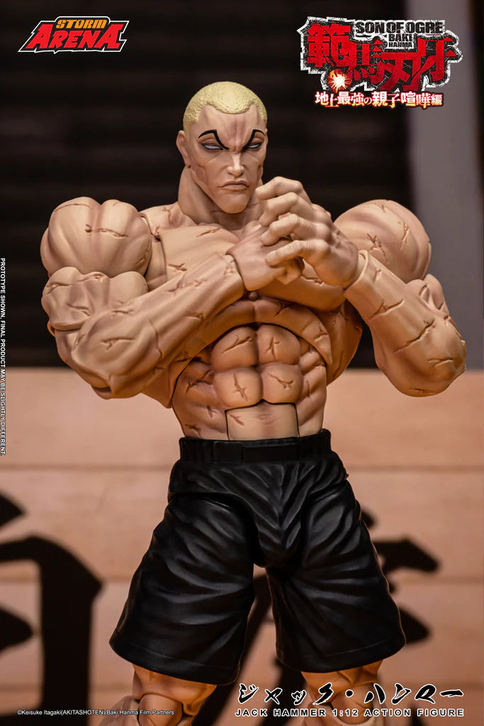 Baki Hanma Son of Ogre Jack Hammer By Storm Collectibles