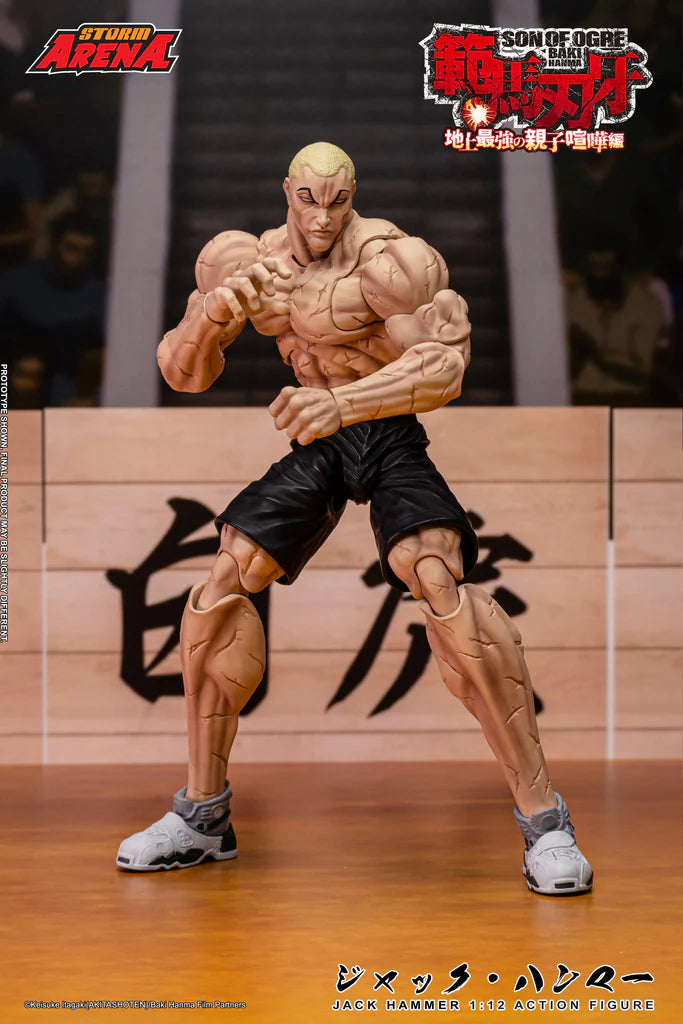 Baki Hanma Son of Ogre Jack Hammer By Storm Collectibles