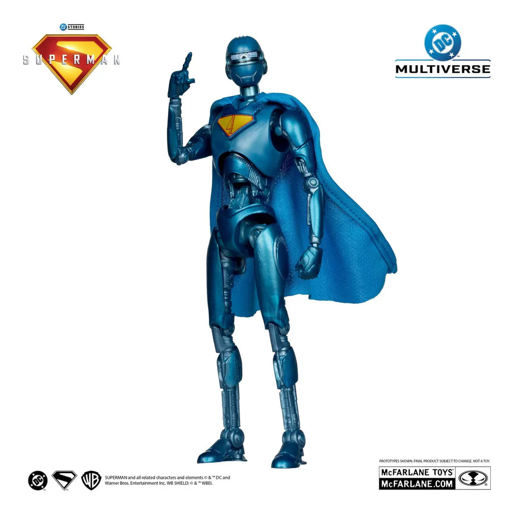 Superman Robot Deluxe Theatrical Edition Action Figure (Platinum)