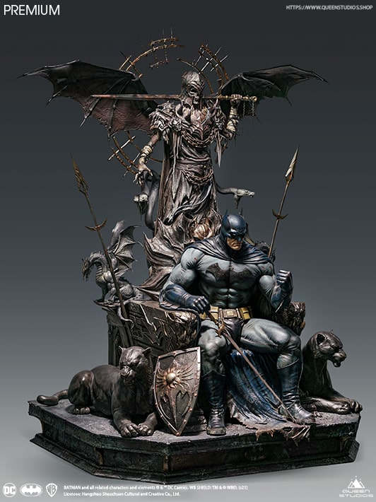 Batman On Throne 1/4 Scale Statue By Queen Studios
