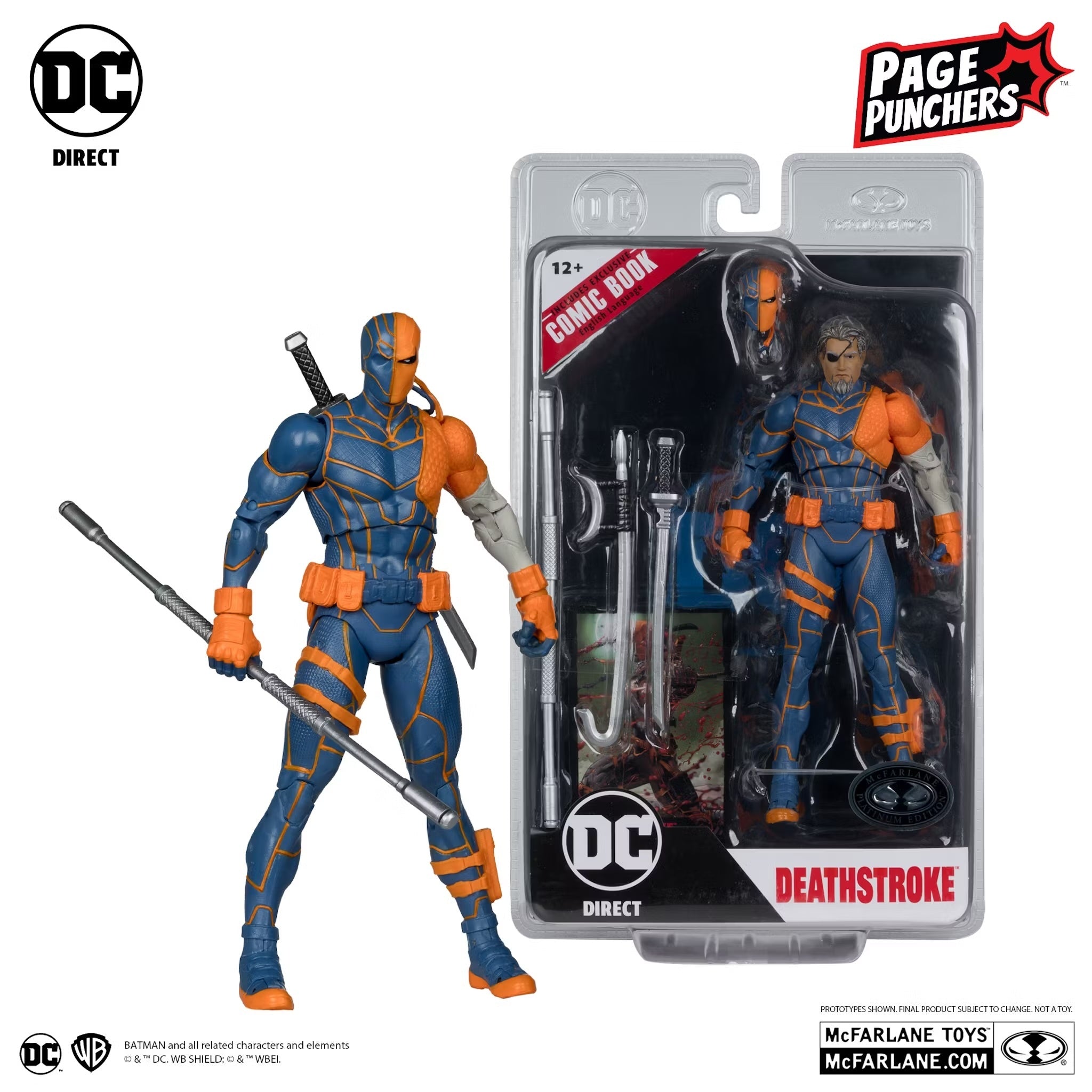 Deathstroke (DC Page Punchers: DC Rebirth) Platinum Figure