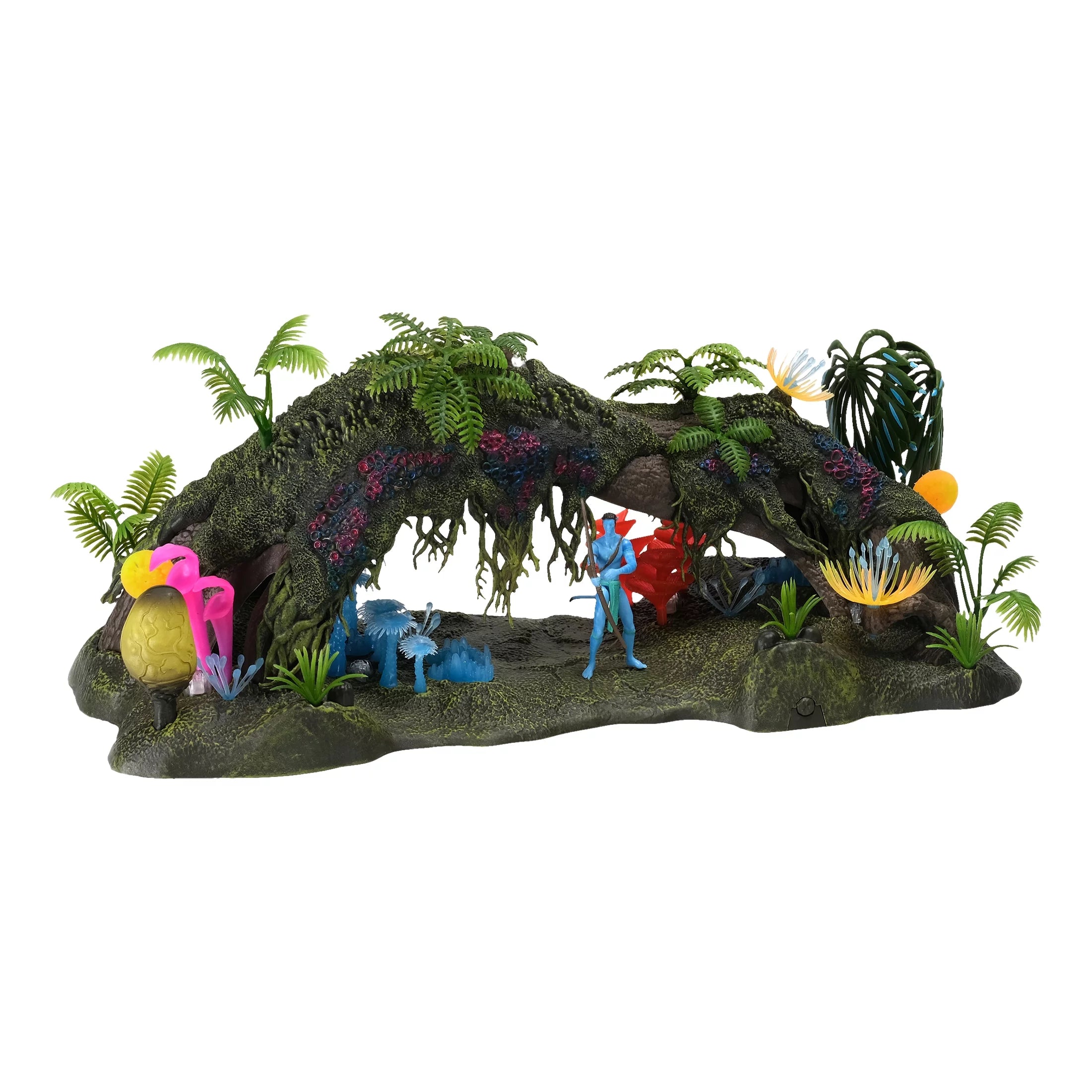 Avatar: Omatikaya Rainforest With Jake Sully By Mcfarlane