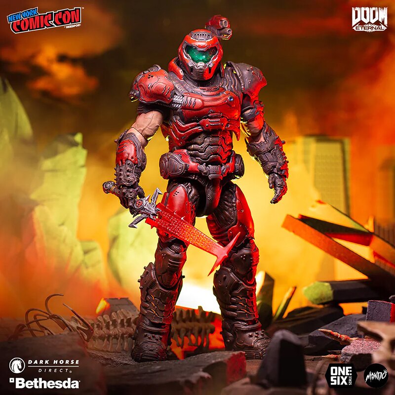 DOOM Eternal 1/6th Scale Figure Mondo NYCC 2023 Exclusive