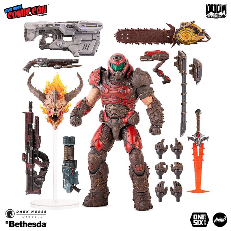 DOOM Eternal 1/6th Scale Figure Mondo NYCC 2023 Exclusive