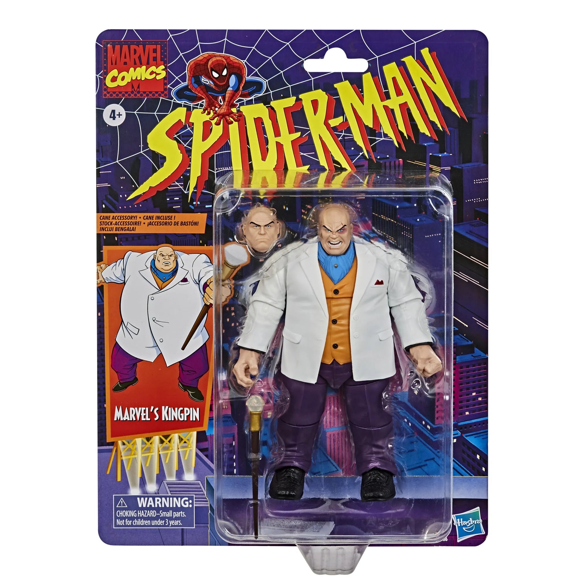 Spider-Man Retro Marvel Legends Kingpin Action Figure