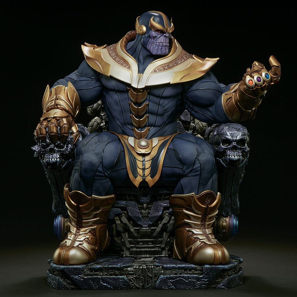 THANOS ON THRONE Maquette by Sideshow Collectibles Exclusive