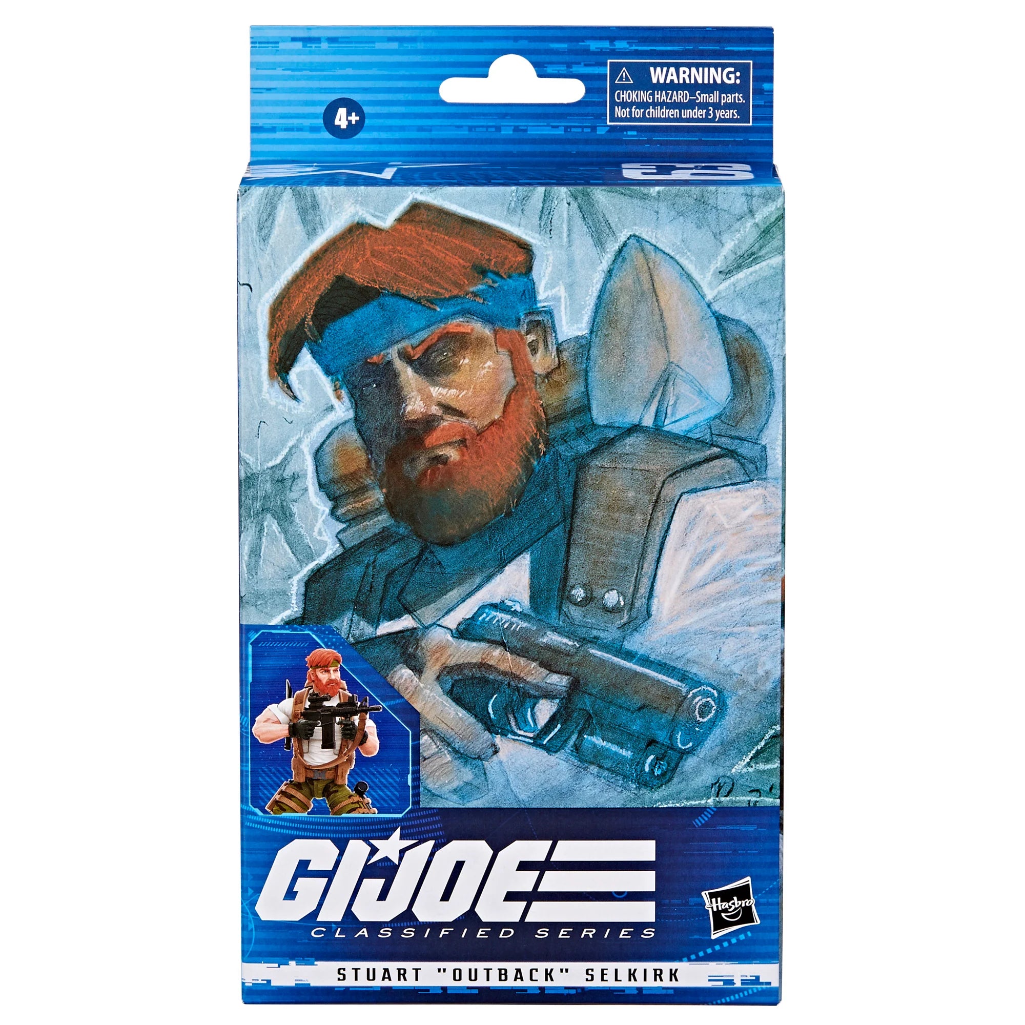 G.I. Joe Classified Series Stuart "Outback" Selkirk Action Figure #63