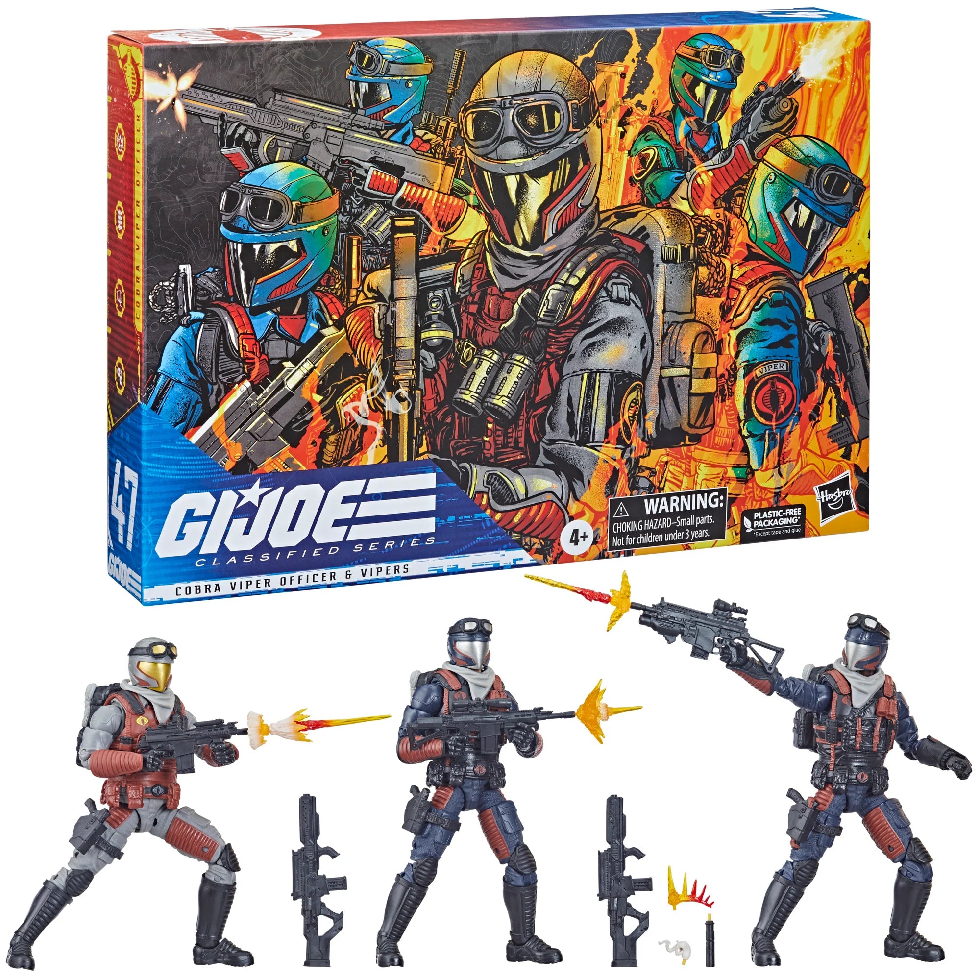 G.I. Joe Classified Series Cobra Viper Officer & Vipers Troop Builder Pack