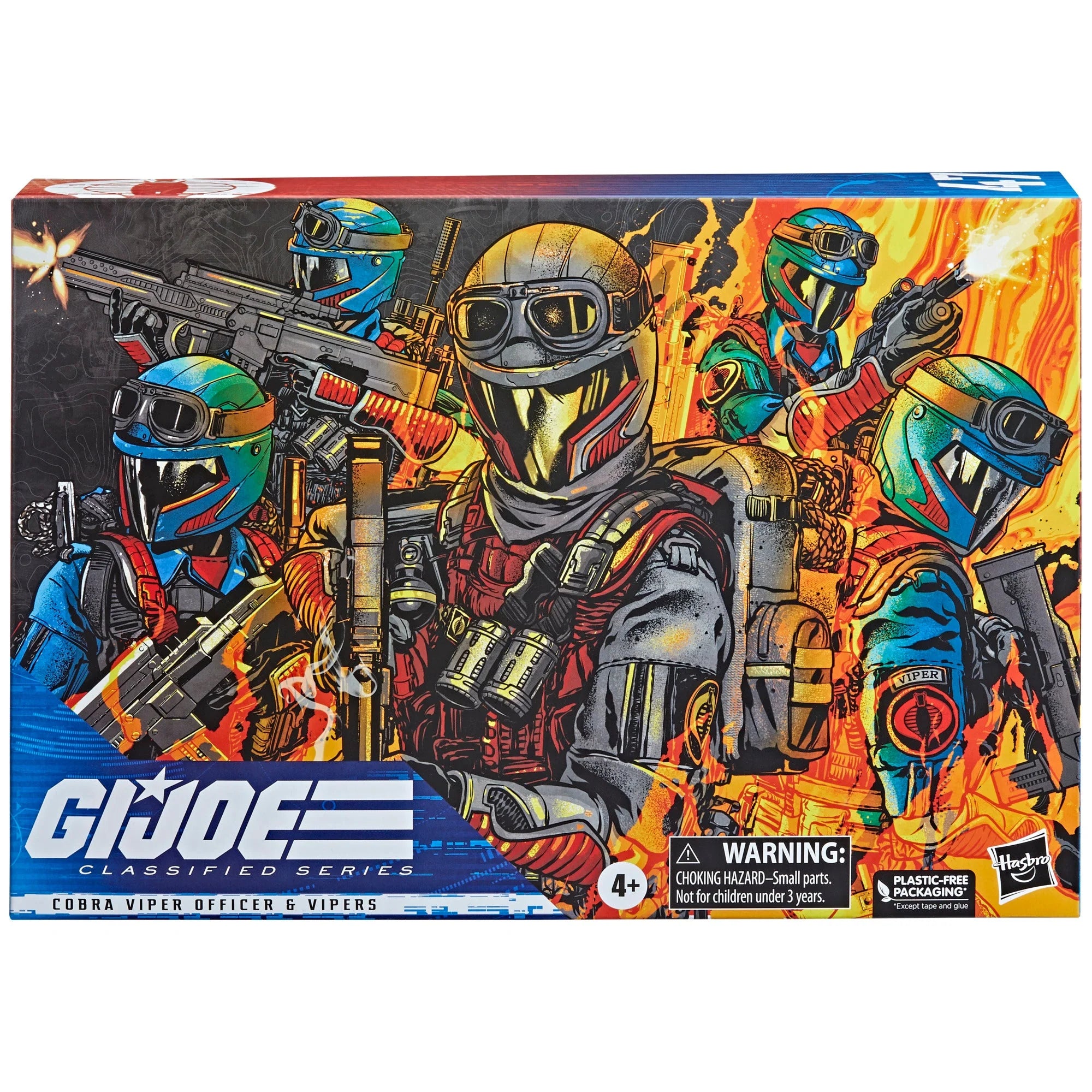 G.I. Joe Classified Series Cobra Viper Officer & Vipers Troop Builder Pack