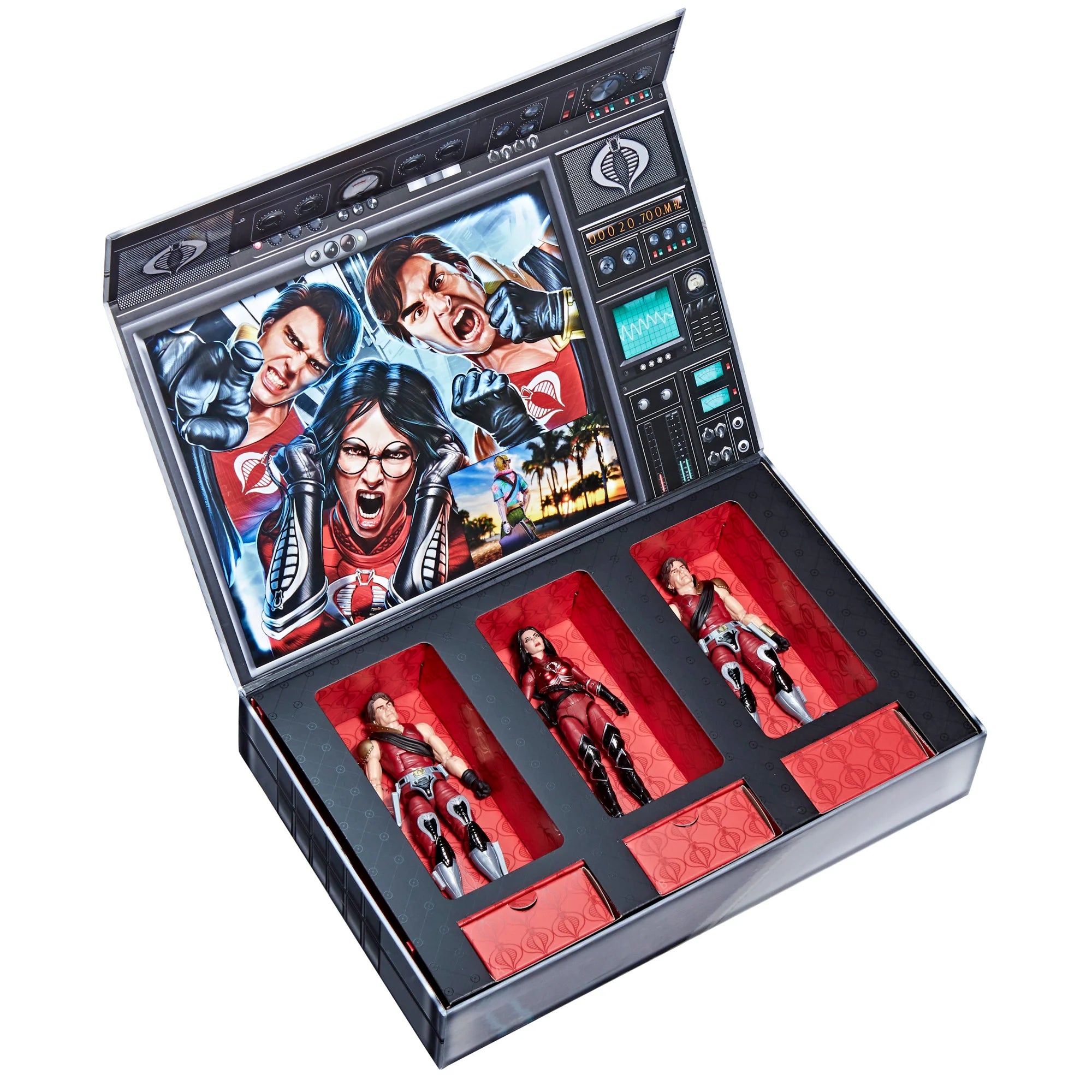 G.I. Joe Classified Series Crimson Strike Team: Baroness, Tomax, & Xam