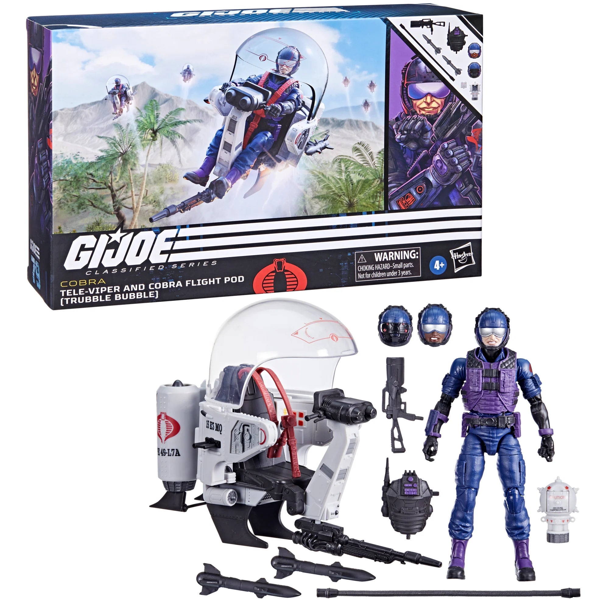 G.I. Joe Classified Series Tele-Viper & Cobra Flight Pod (Trubble Bubble), 79