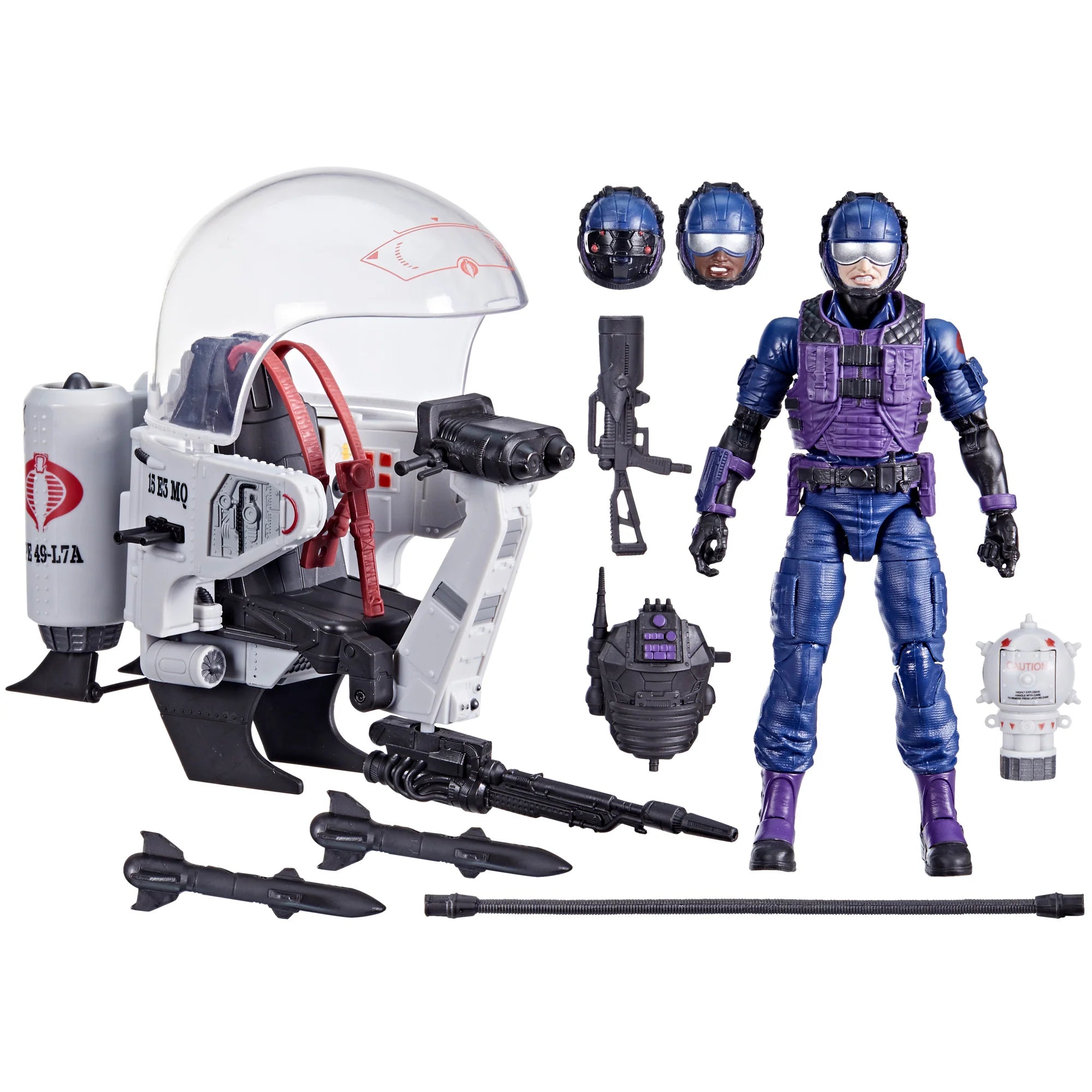 G.I. Joe Classified Series Tele-Viper & Cobra Flight Pod (Trubble Bubble), 79
