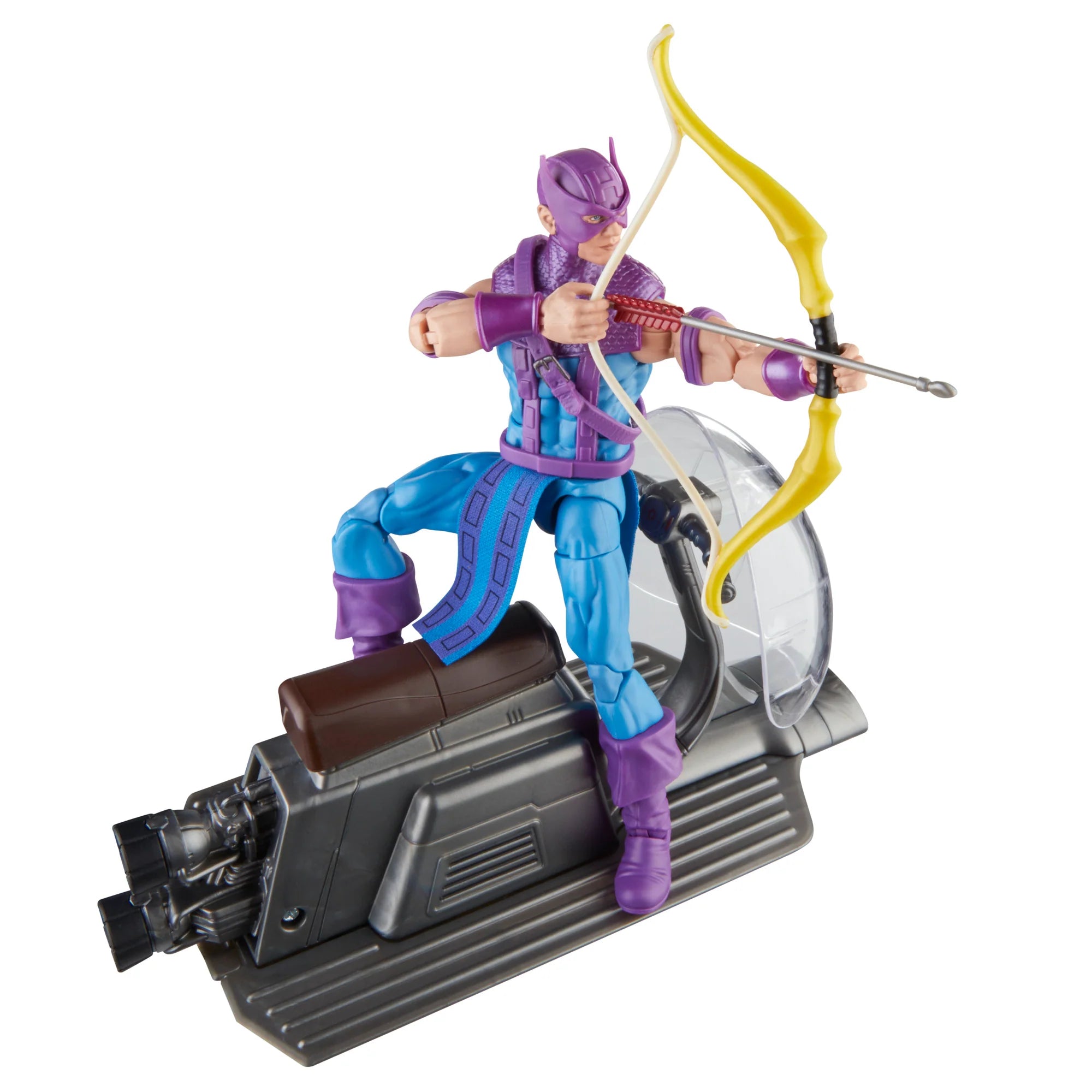 Marvel Legends Hawkeye with Sky-Cycle Avengers 60th Anniversary