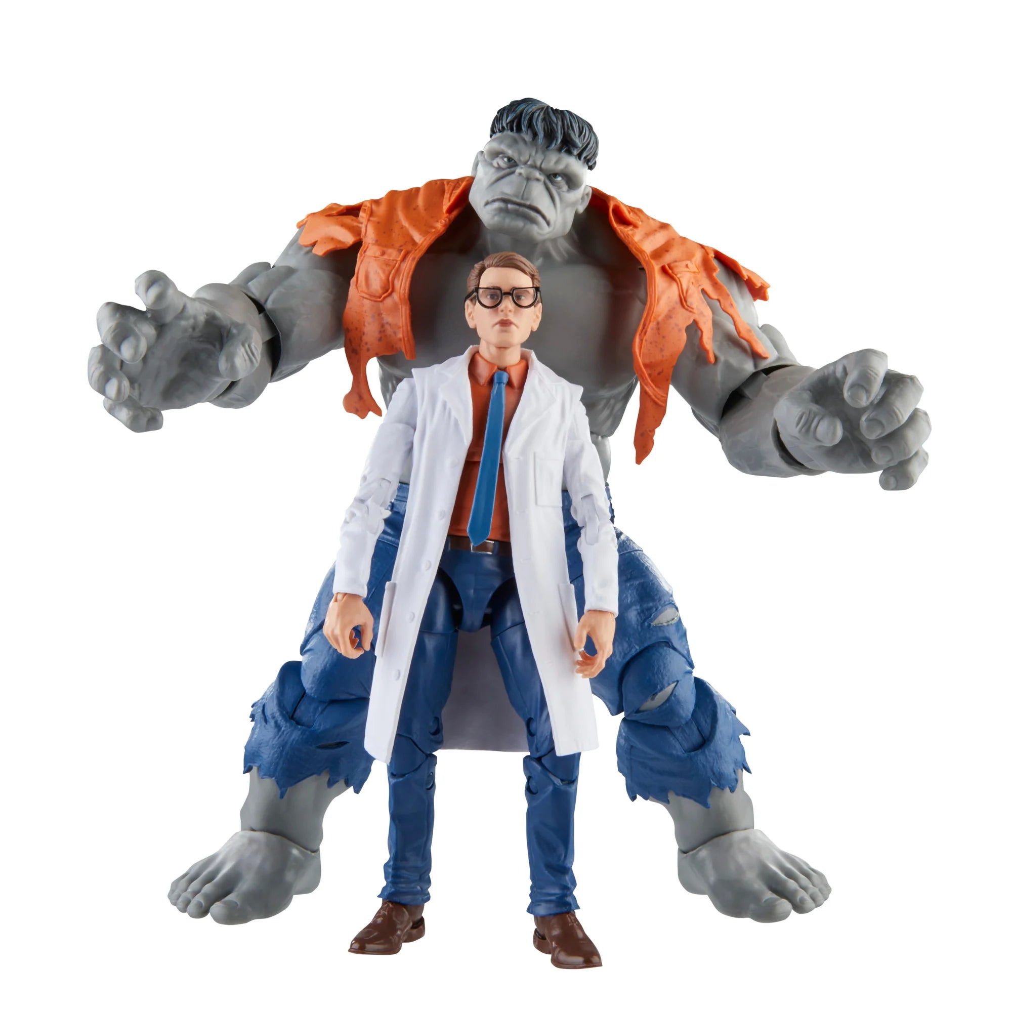 Marvel Legends Gray Hulk and Dr. Bruce Banner