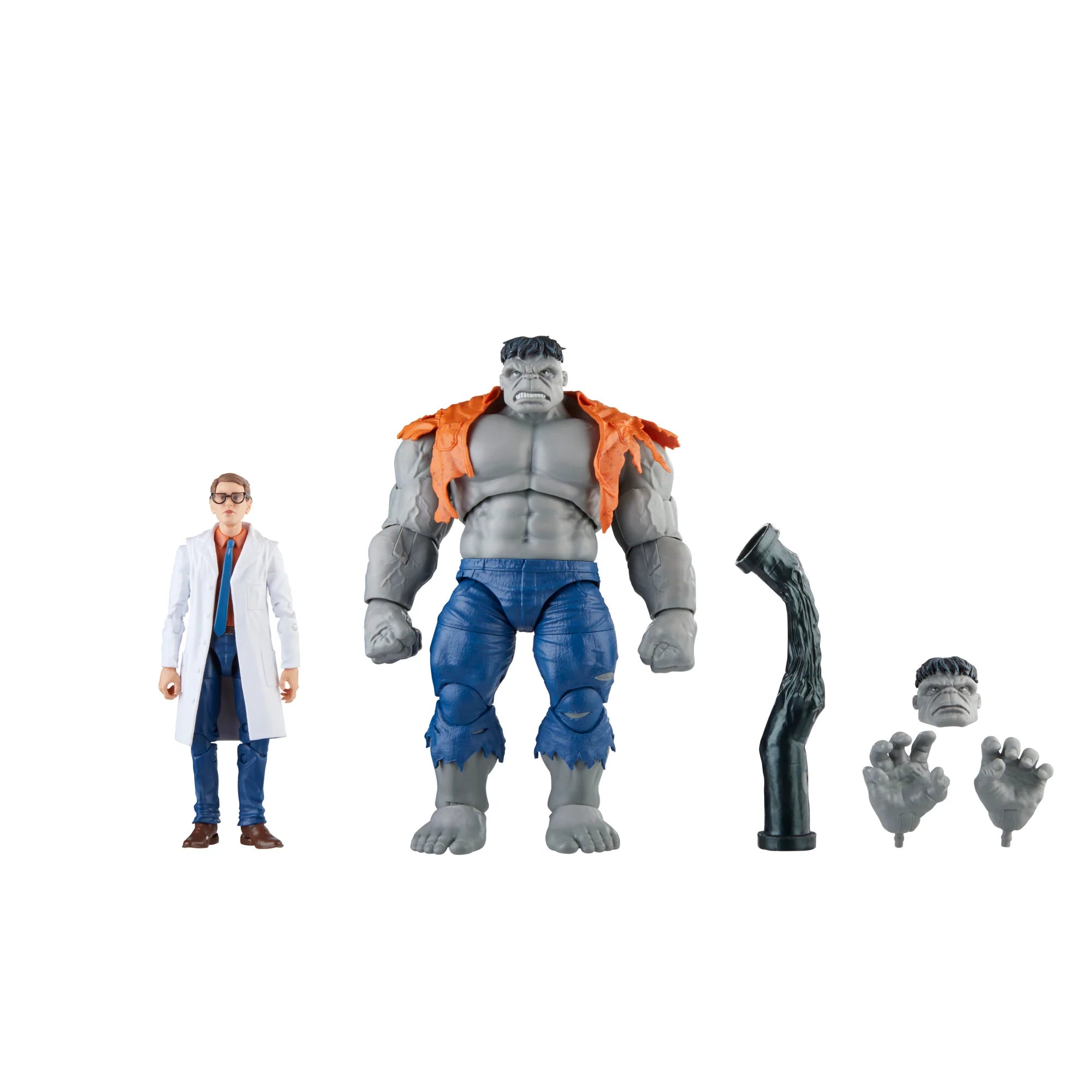 Marvel Legends Gray Hulk and Dr. Bruce Banner