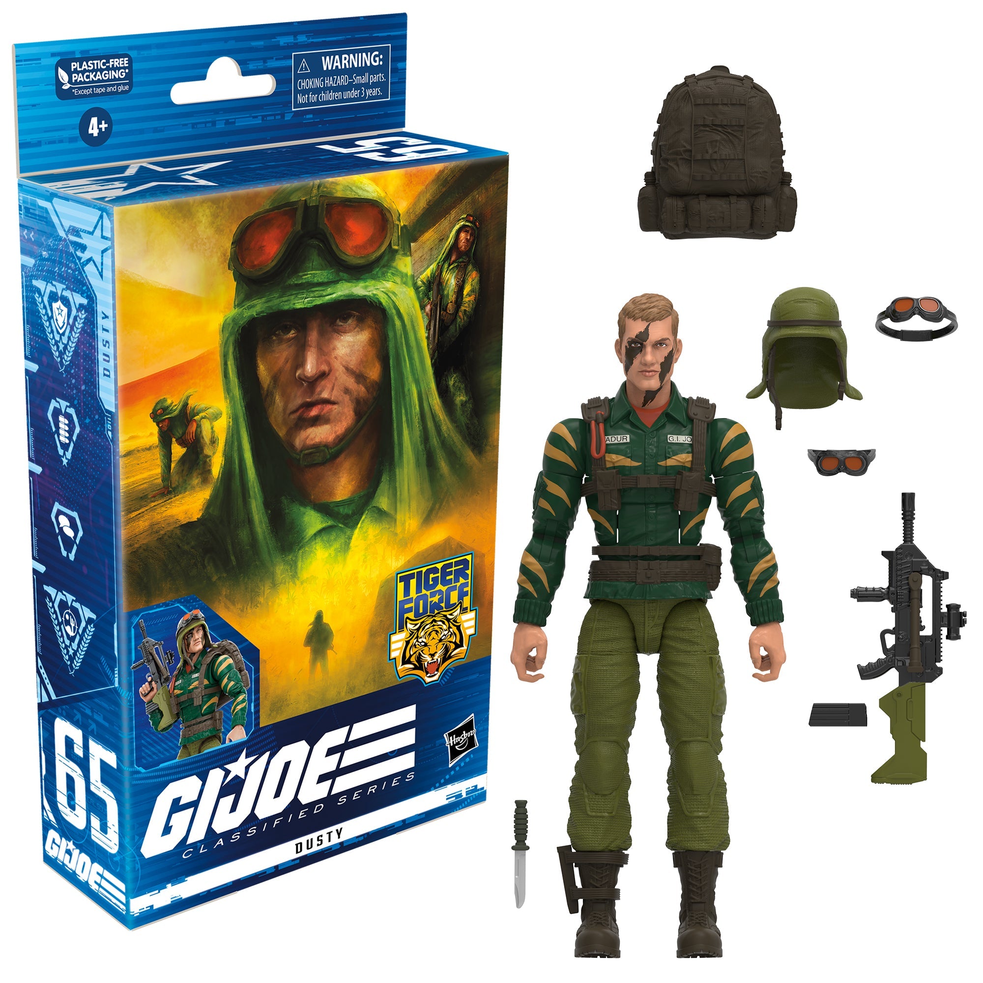 G.I. Joe Classified Tiger Force Dusty Figure #65