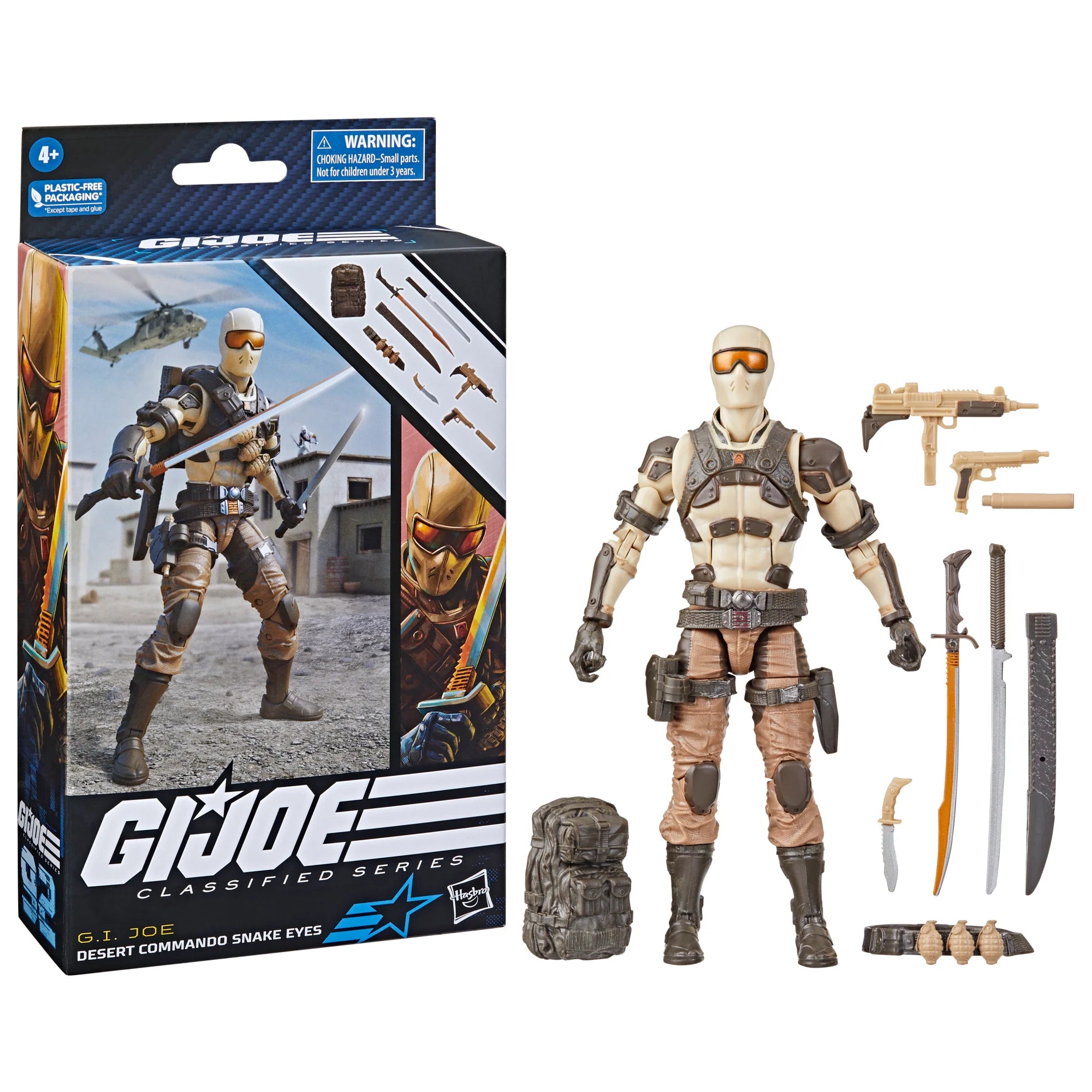 G.I. Joe Classified Series Desert Commando Snake Eyes #92