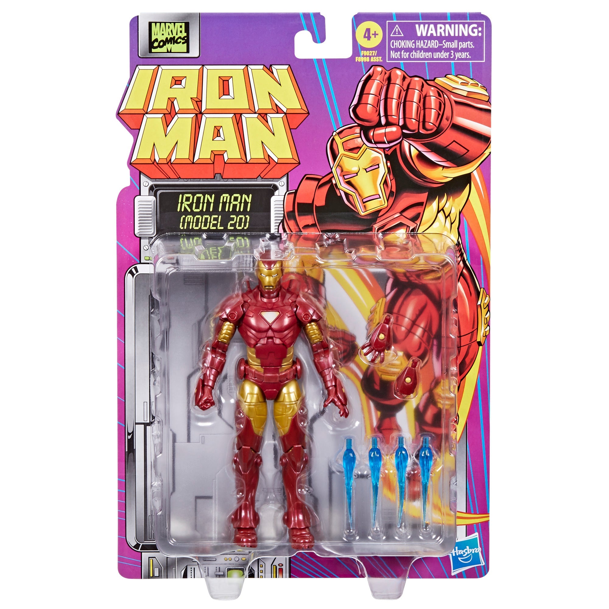 Marvel Legends Iron Man (Model 20) Retro Comics figure