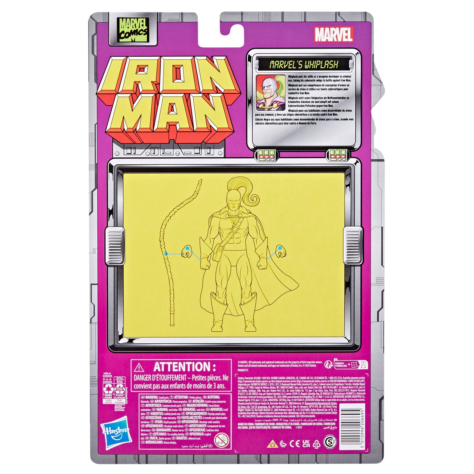 Marvel Legends Whiplash Retro Comics figure