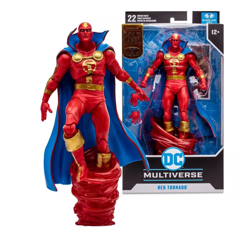 DC Comics Red Tornado Exclusive (Gold Label) By McFarlane