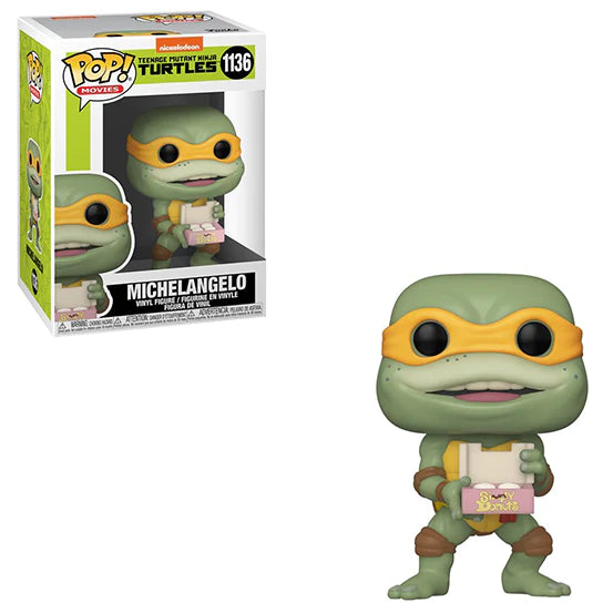 Teenage Mutant Ninja Turtles II: The Secret of the Ooze - Michelangelo Funko Pop !