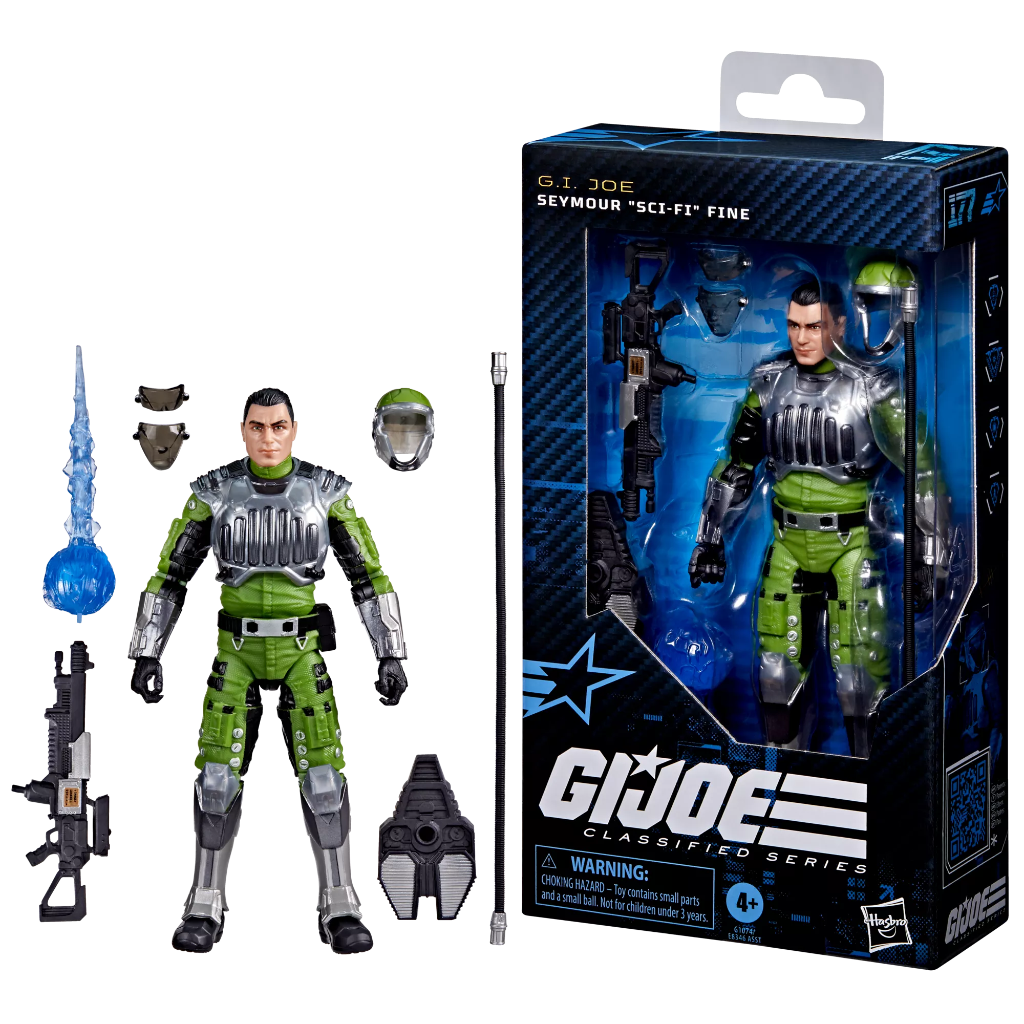 G.I. Joe Classified Series Seymour “Sci-Fi” Fine #177
