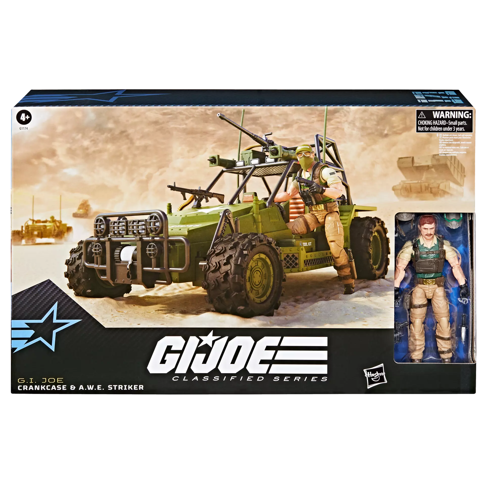 G.I. Joe Classified Series #171 Crankcase & A.W.E. Striker