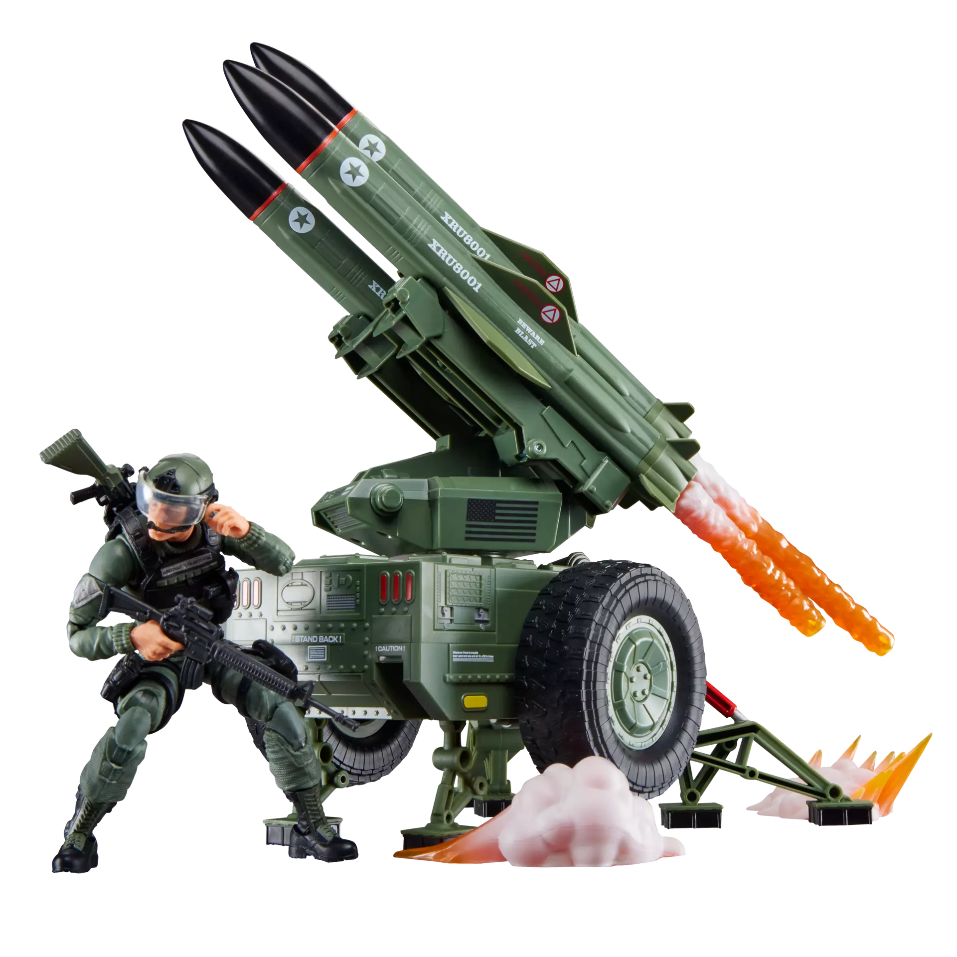 G.I. Joe Classified Series #182 Clayton “Hawk” Abernathy with M.M.S. (Mobile Missile System)