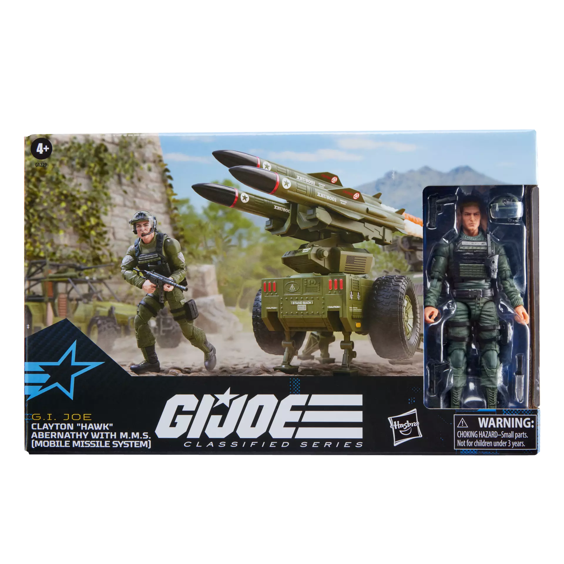 G.I. Joe Classified Series #182 Clayton “Hawk” Abernathy with M.M.S. (Mobile Missile System)