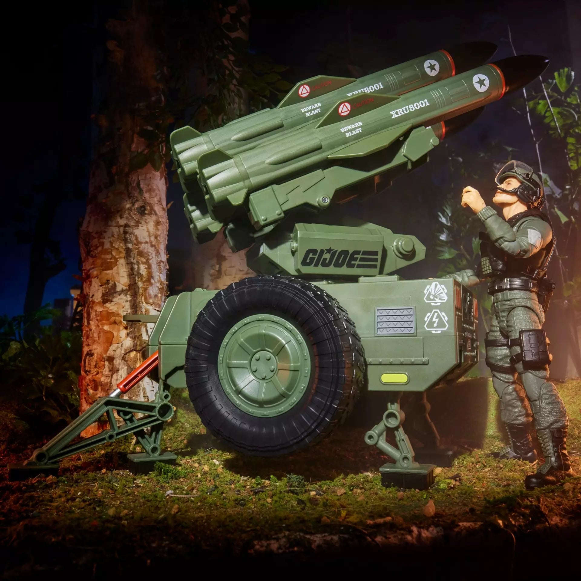 G.I. Joe Classified Series #182 Clayton “Hawk” Abernathy with M.M.S. (Mobile Missile System)