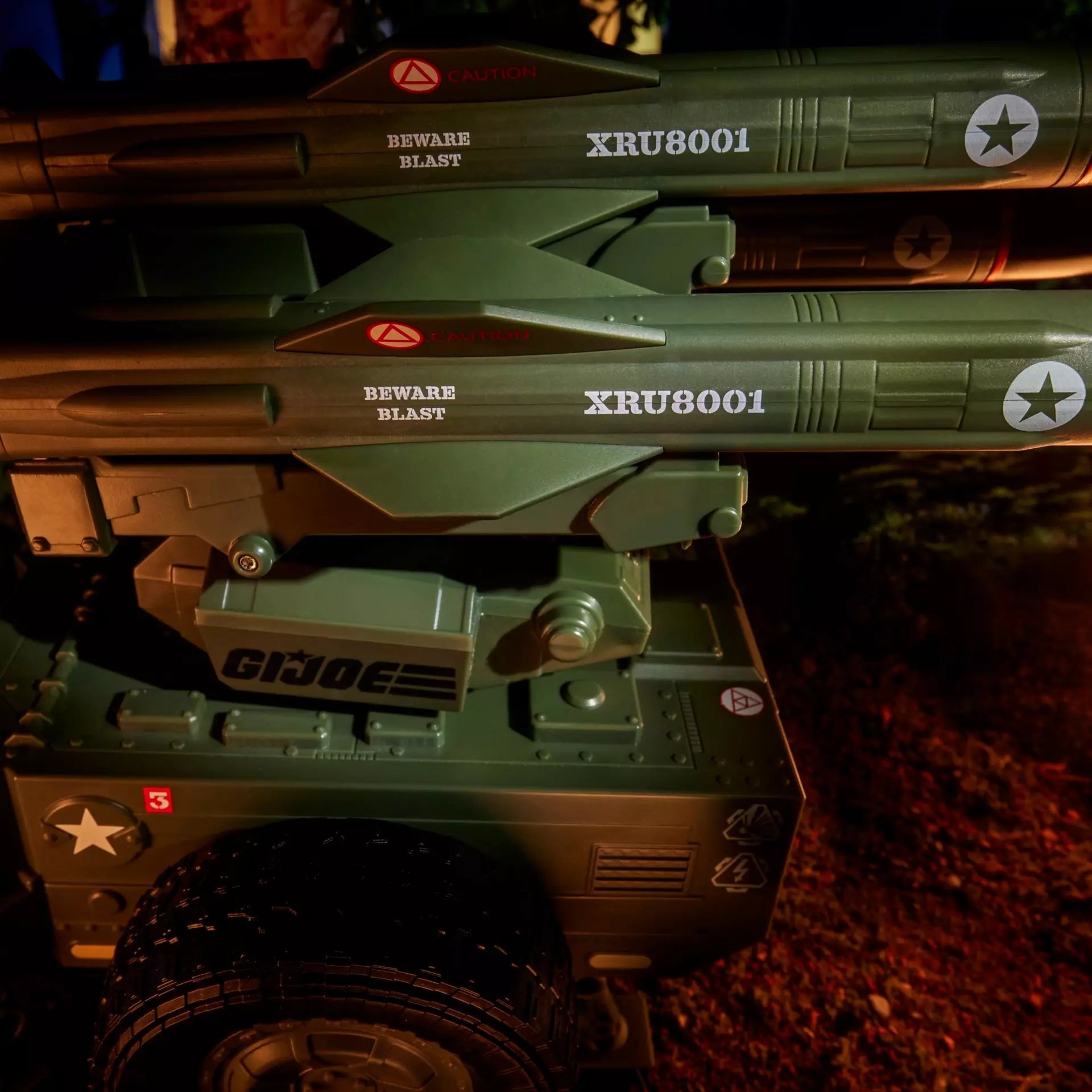 G.I. Joe Classified Series #182 Clayton “Hawk” Abernathy with M.M.S. (Mobile Missile System)