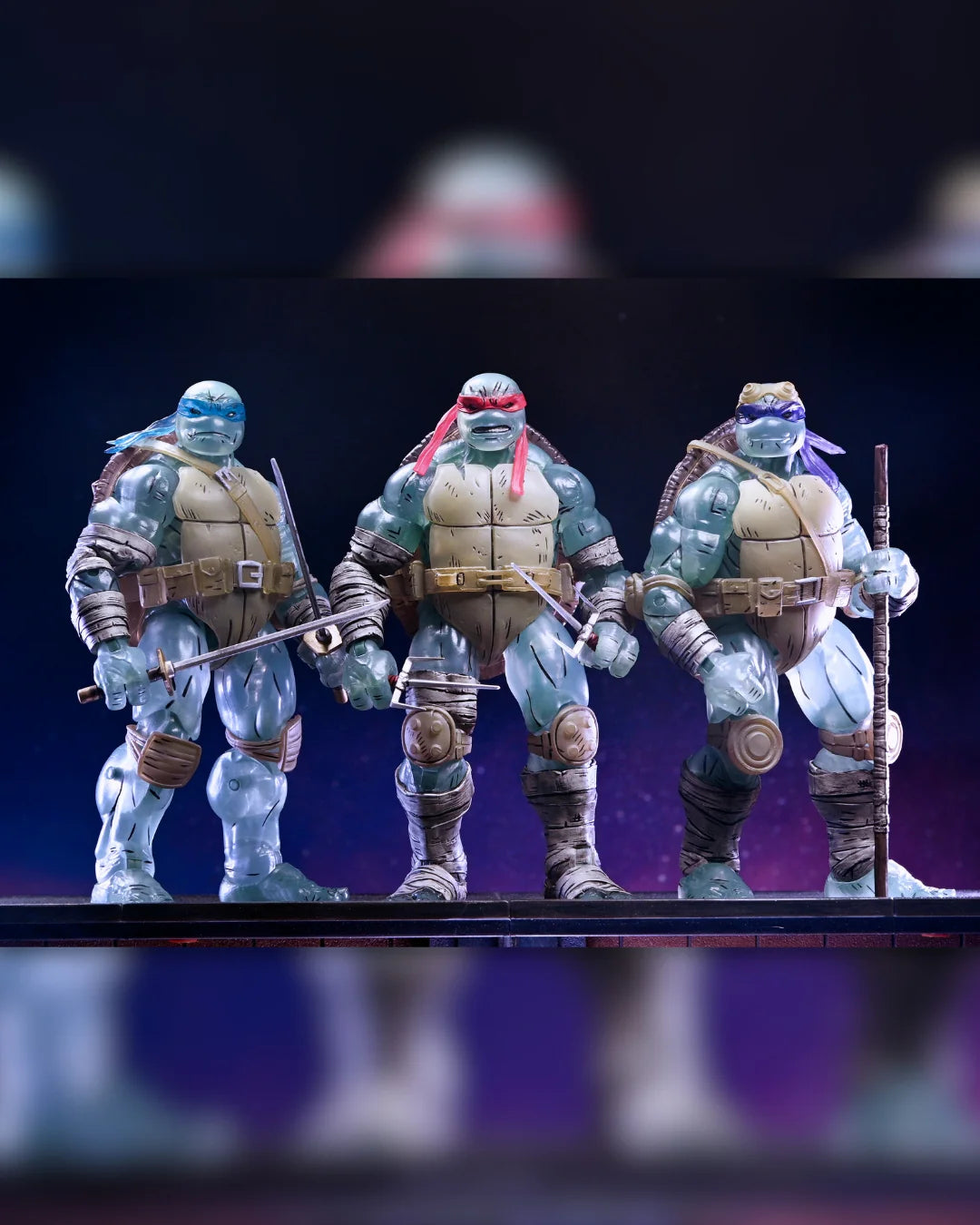 Teenage Mutant Ninja Turtles (The Last Ronin) Ghost Brothers Action Figure 3-Pack