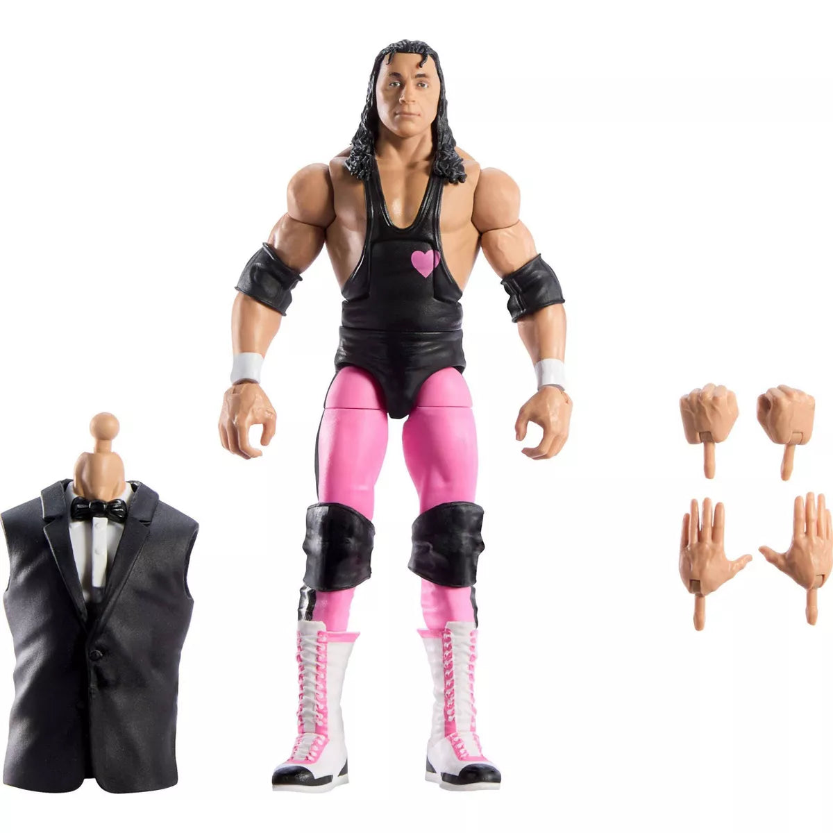 Bret *Hit Man" Hart WWE Elite Wrestlemania Action Figure