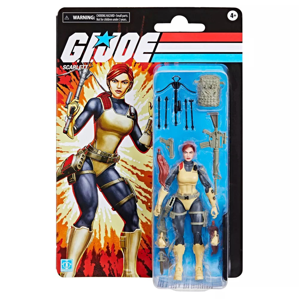 G.I. Joe Scarlett Retro Action Figure